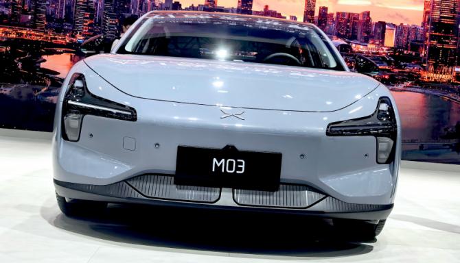 高階智駕也親民—小鵬MONA03 MAX亮相大灣區(qū)車(chē)展